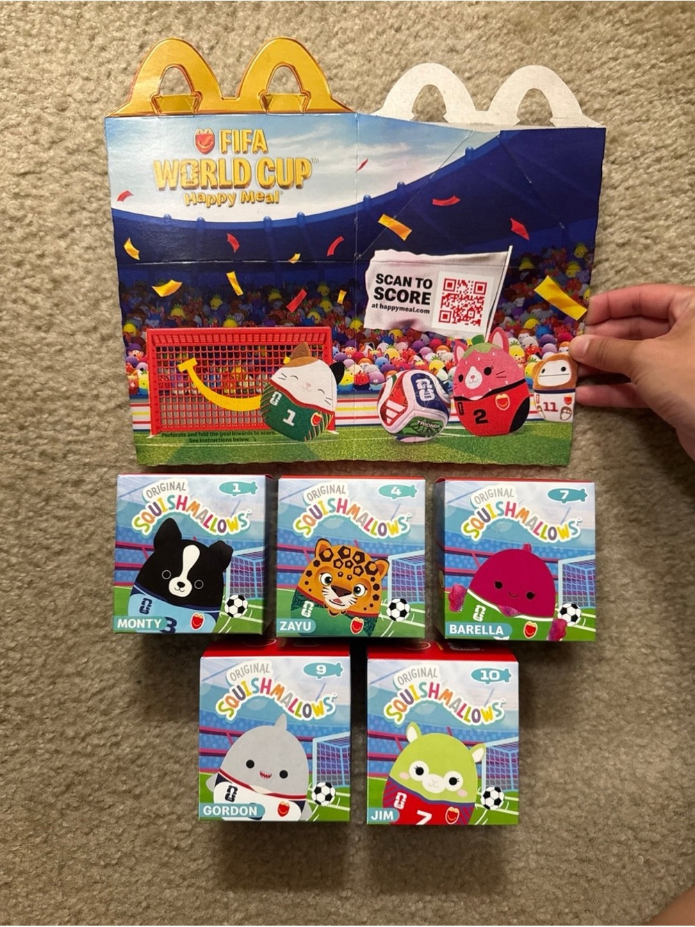McDonald’s FIFA Squishmallow Bundle